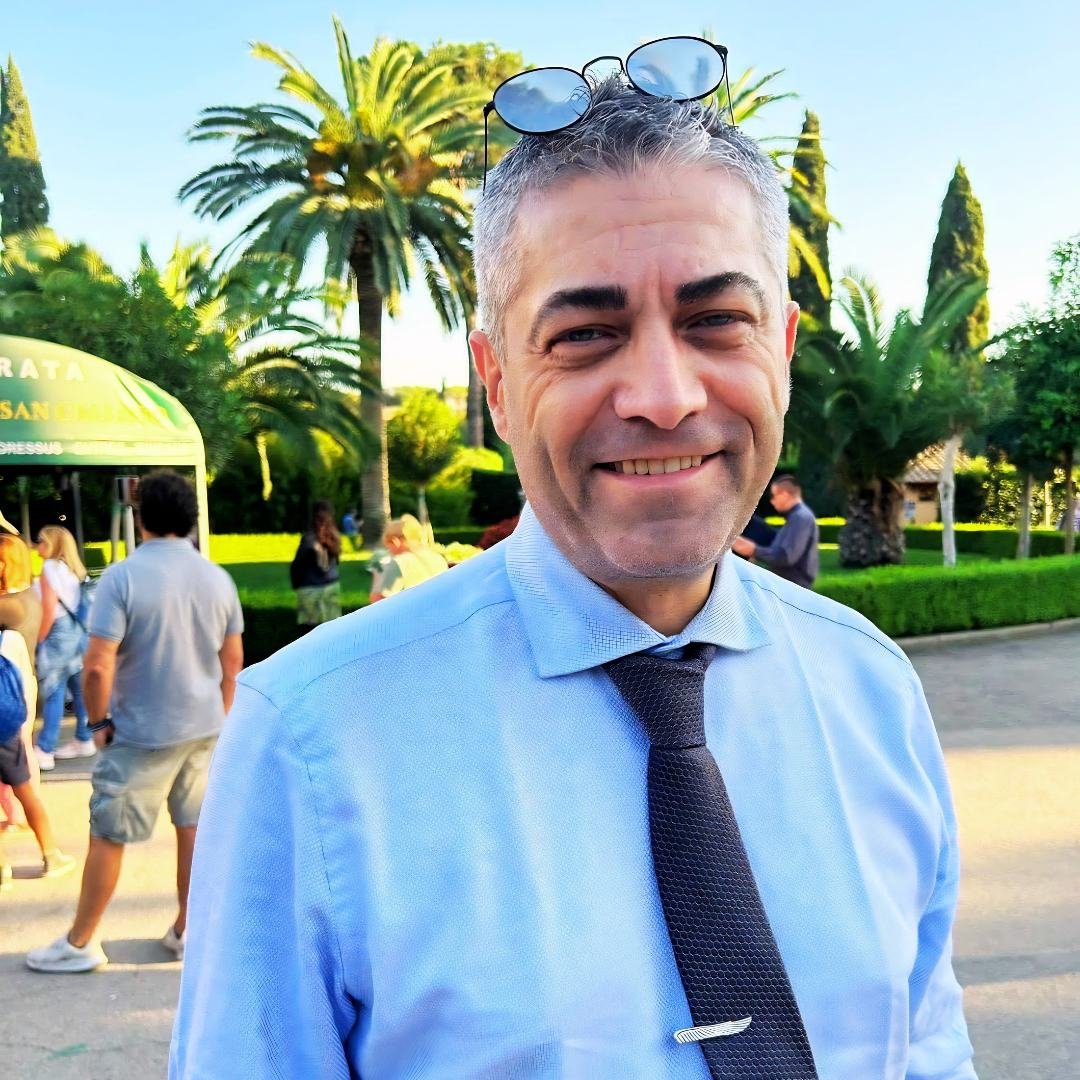 Roberto Melaragno, founder of Orvani Group and Driver in Italy